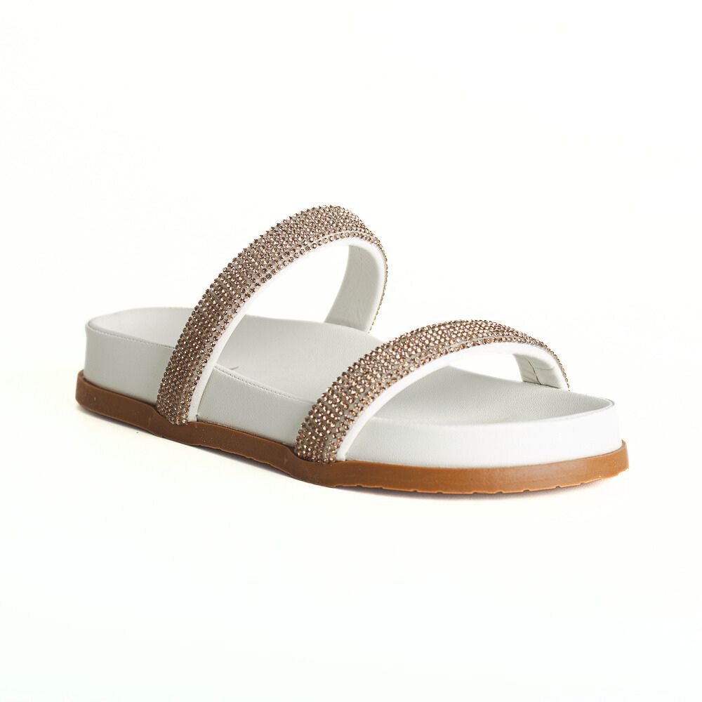 Tamanco Papete Feminino Dayane Magalhães Branco Branco 2