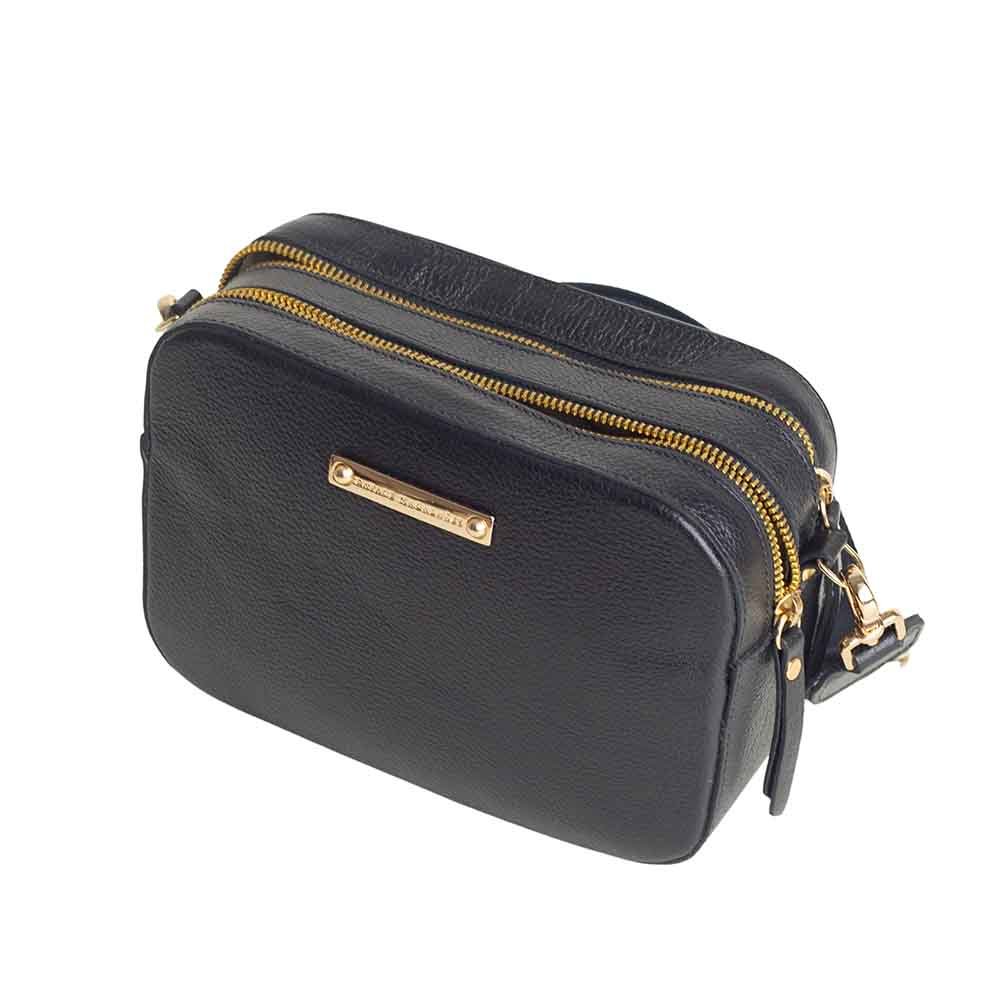 Bolsa Feminina Transversal Dayane Magalhães Preto ÚNICO 1