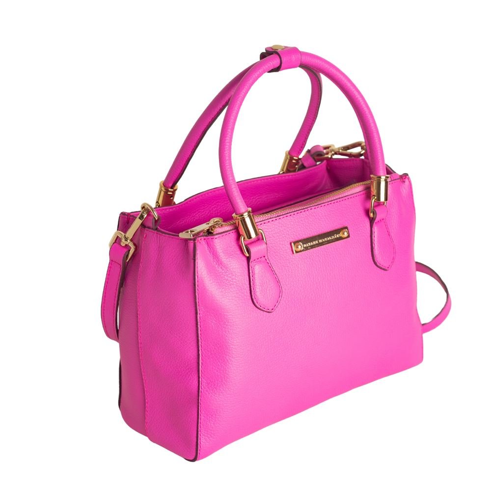 Bolsa Feminina Transversal Dayane Magalhães Rosa Pink Rosa 1