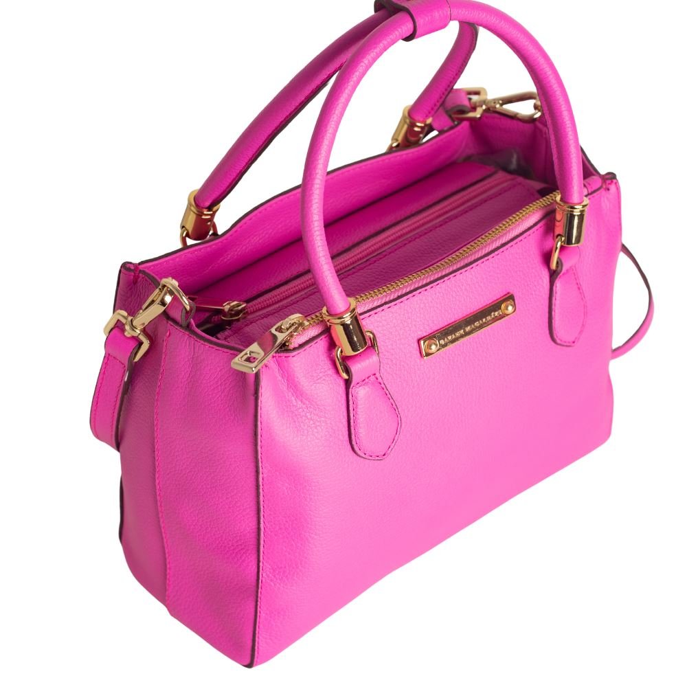 Bolsa Feminina Transversal Dayane Magalhães Rosa Pink Rosa 2
