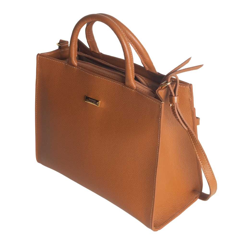 Bolsa Feminina Transversal Dayane Magalhães Marrom Marrom 5