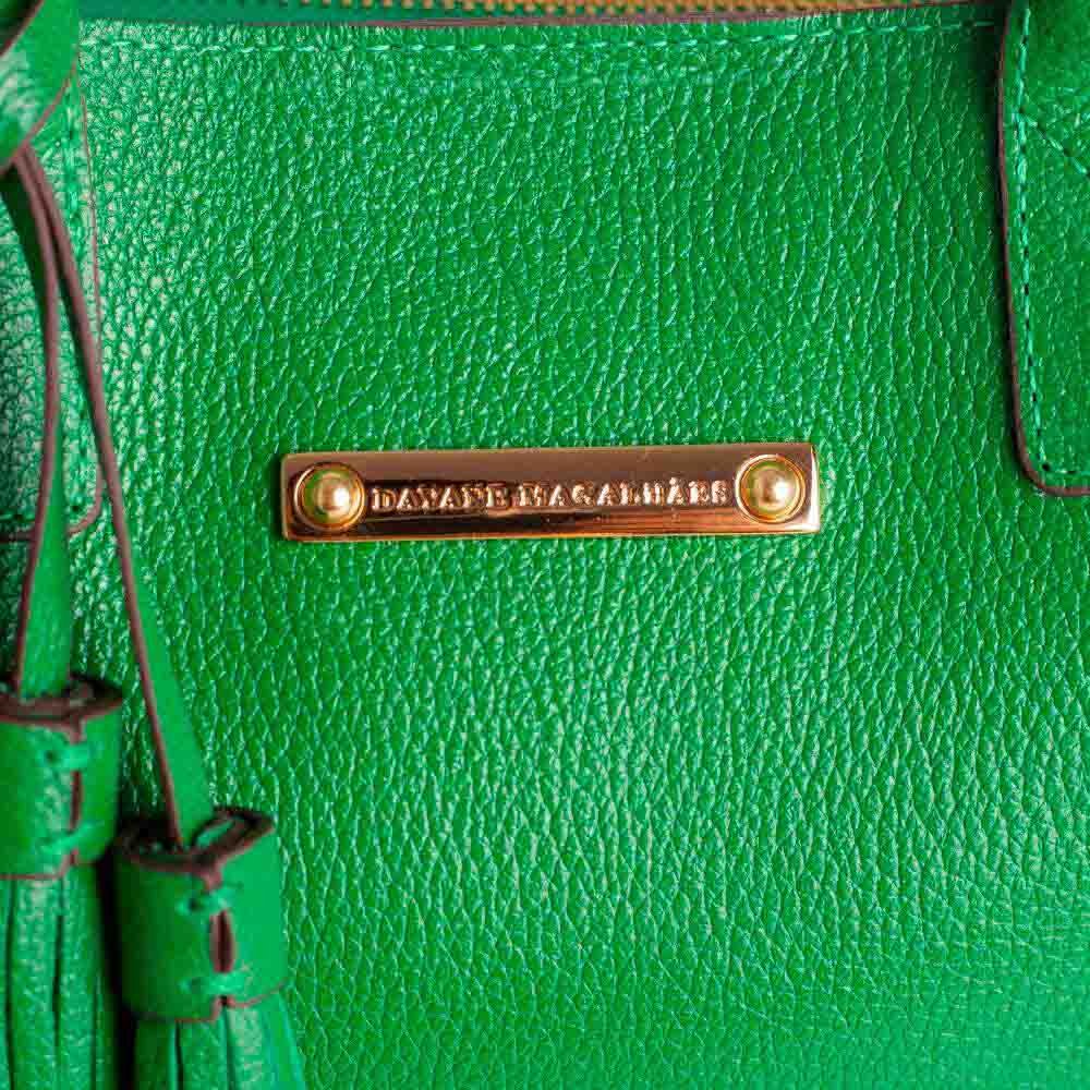 Bolsa Feminina Transversal Dayane Magalhães Verde Verde 4