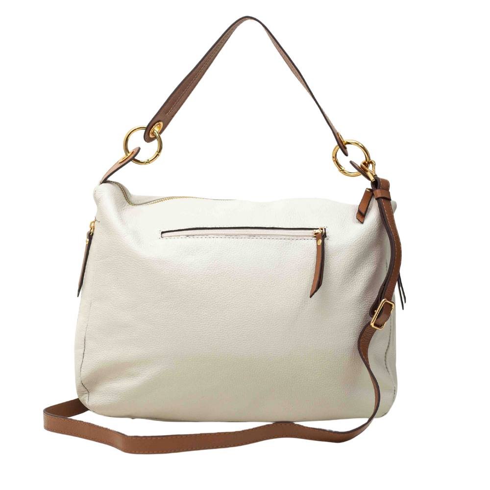 Bolsa Feminina Tiracolo Dayane Magalhães Off White Branco 3