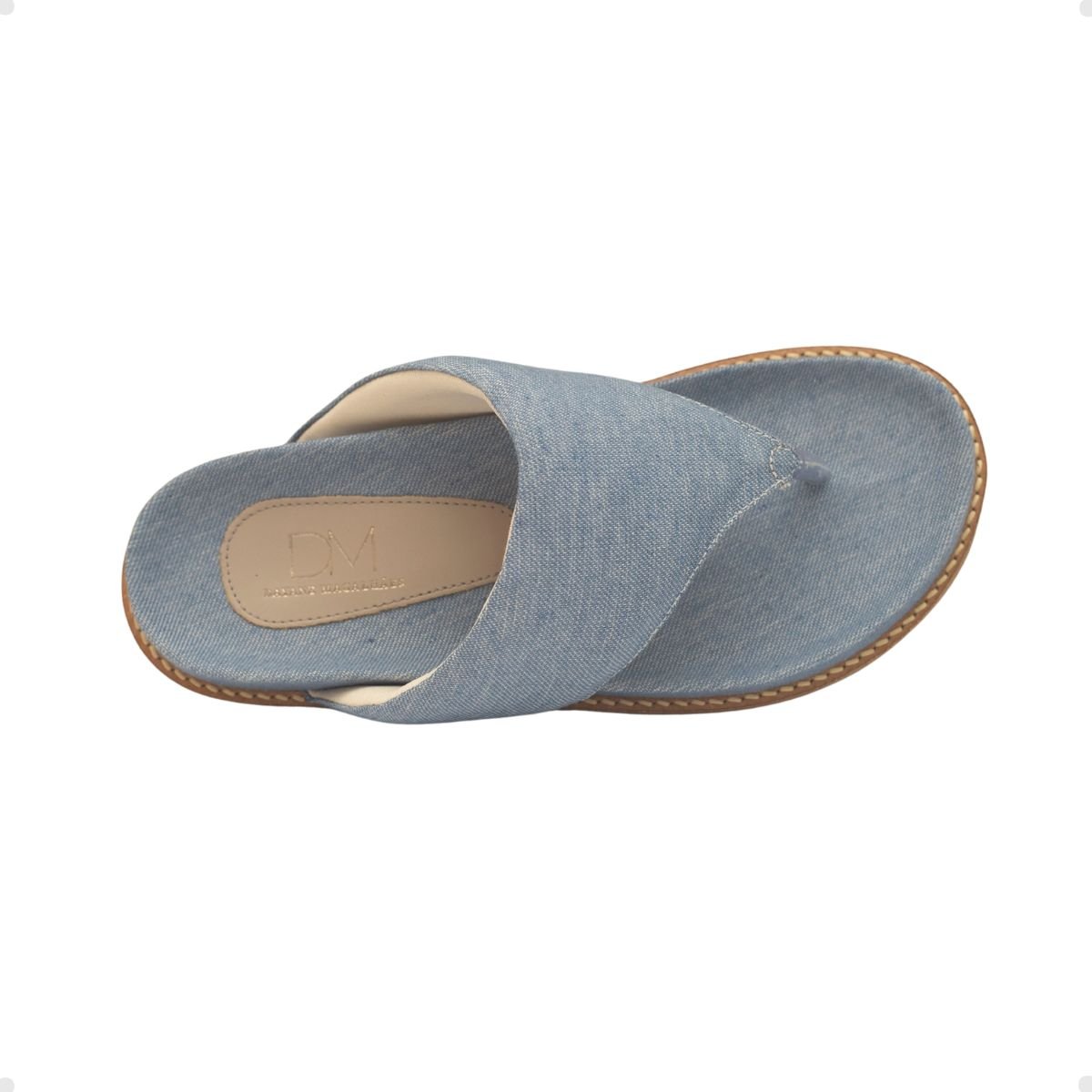 Tamanco Papete Mirage Dayane Magalhães Jeans Cinza 3