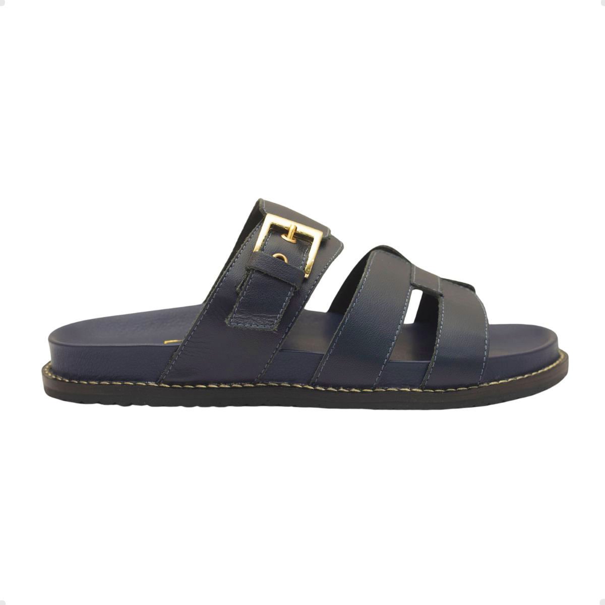 Tamanco Papete H Mirage Dayane Magalhães Azul Marinho Azul 2