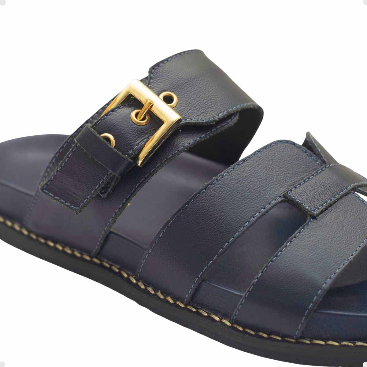 Tamanco Papete H Mirage Dayane Magalhães Azul Marinho Azul 4