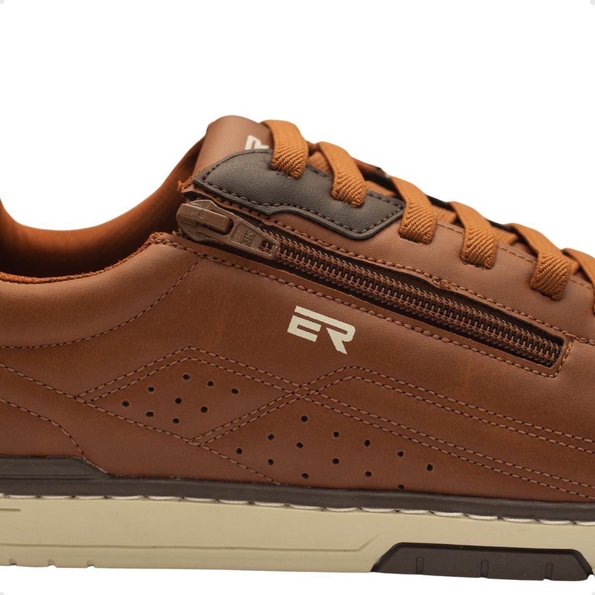 Sapatênis Ross Masculino Enzo Ribeiro Caramelo Marrom 5