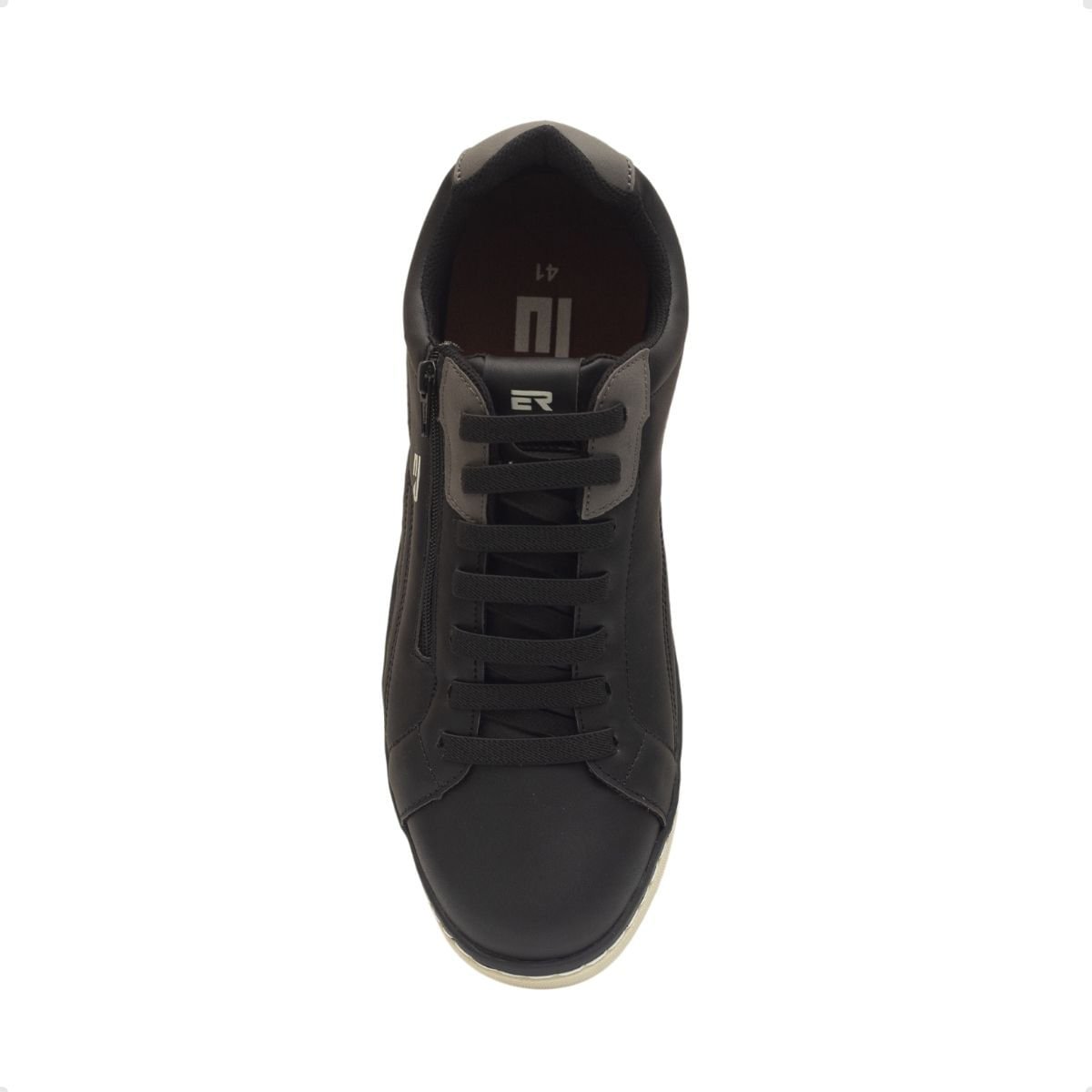 Sapatênis Ross Masculino Enzo Ribeiro Preto Preto 3