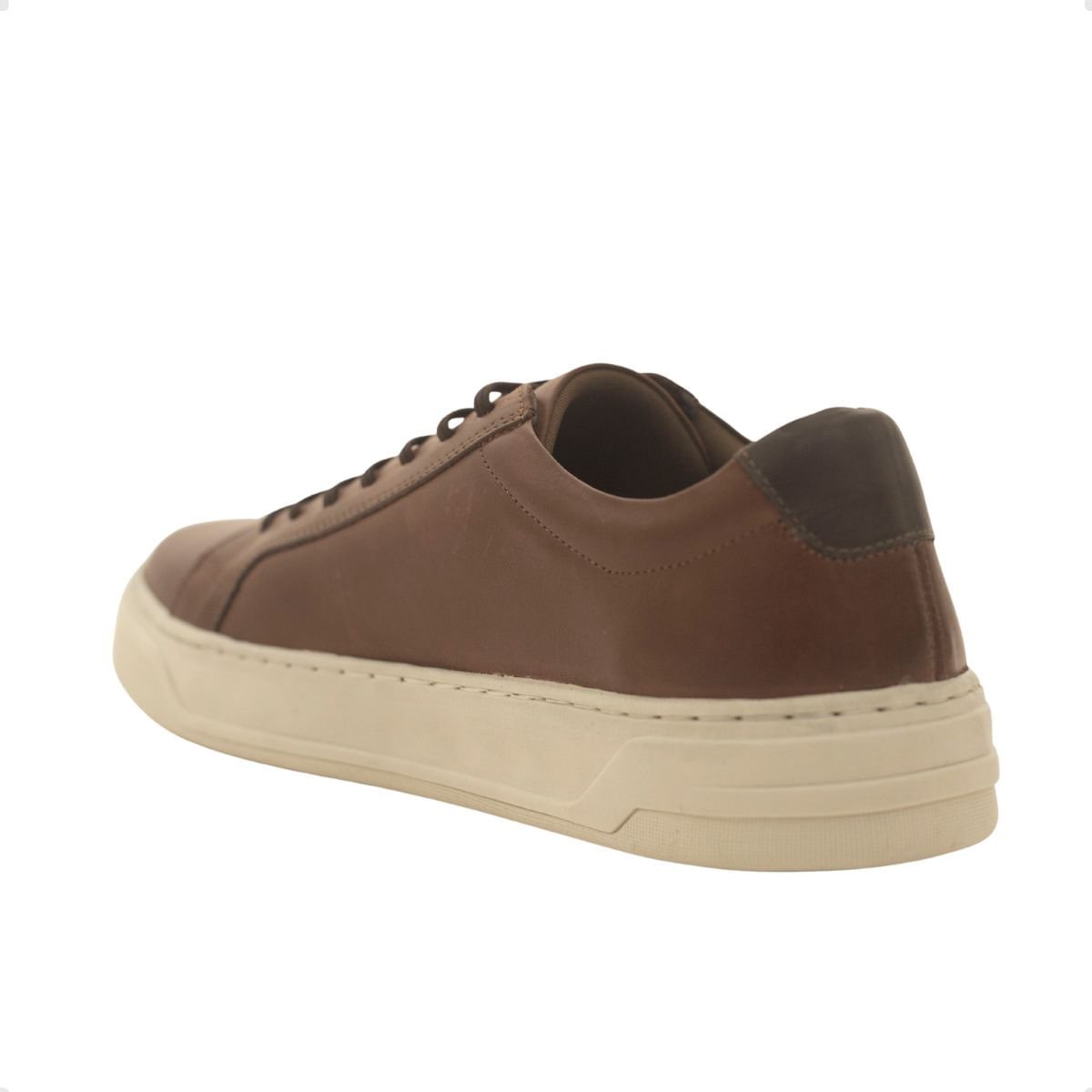 Sapatenis Masc Enzo Ribeiro Cadarço Em X Mic014- Marrom 4