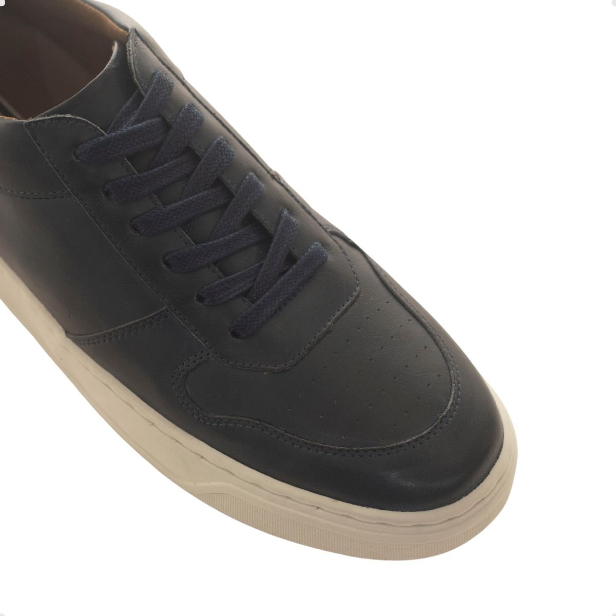 Sapatênis Masculino Casual Enzo Ribeiro Preto Azul 4