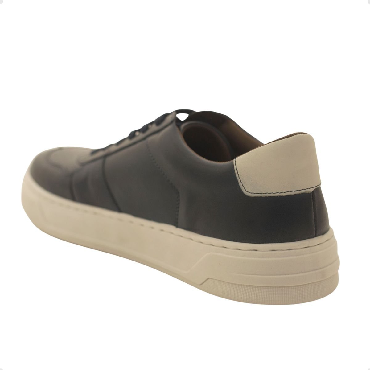 Sapatênis Masculino Casual Enzo Ribeiro Preto Azul 5