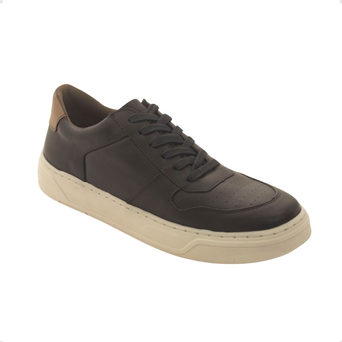 Sapatenis Masc Enzo Ribeiro C/Cadarço Mic016- Preto 2