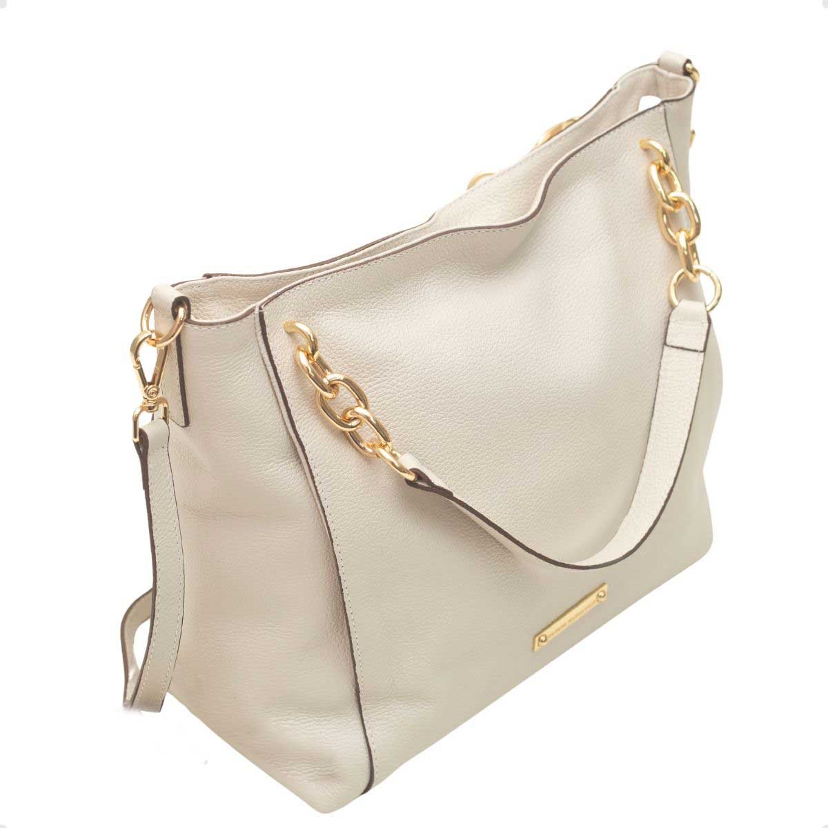 Bolsa Hobo Transversal Dayane Magalhães Couro