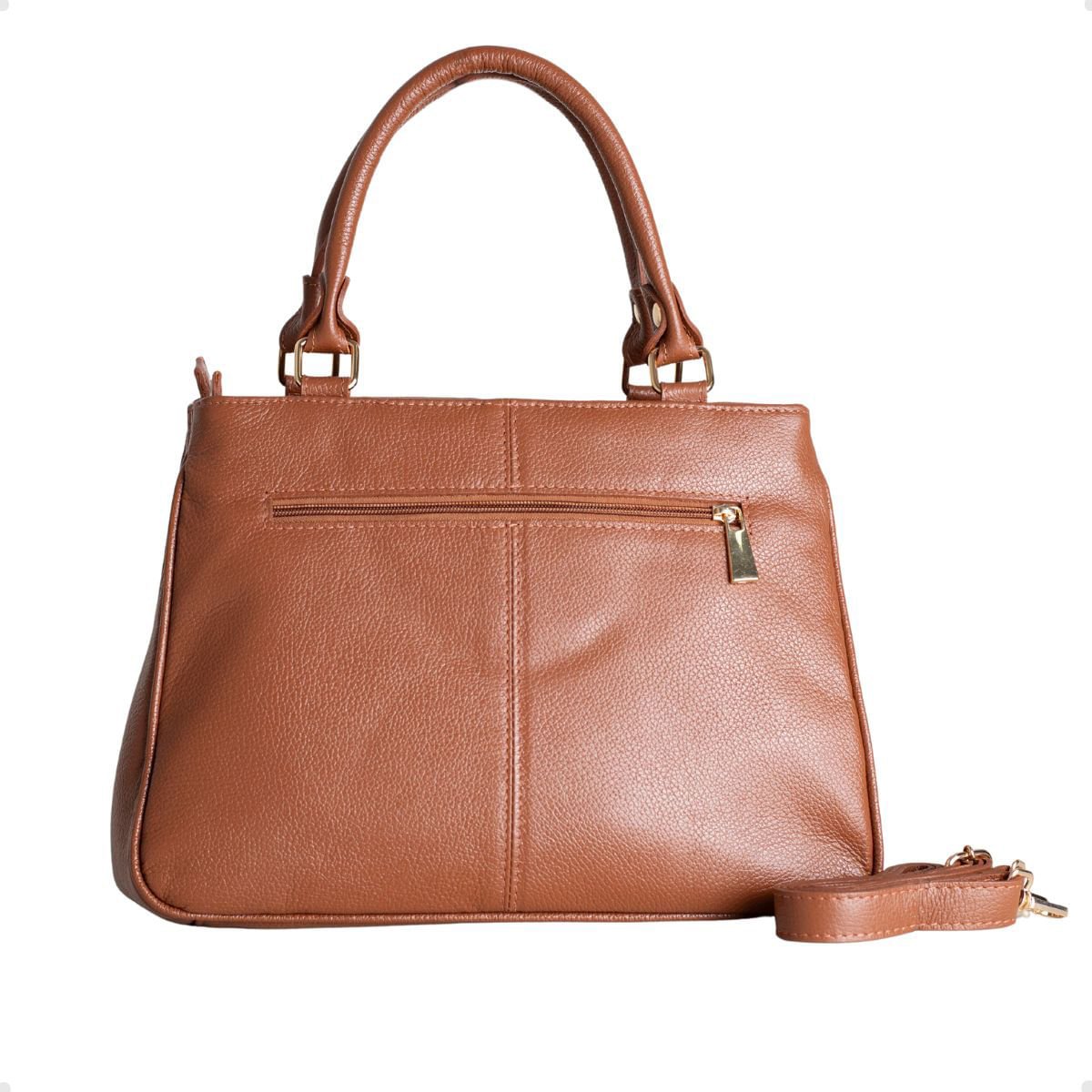 Bolsa Feminina Tiracolo Dayane Magalhães Marrom 2