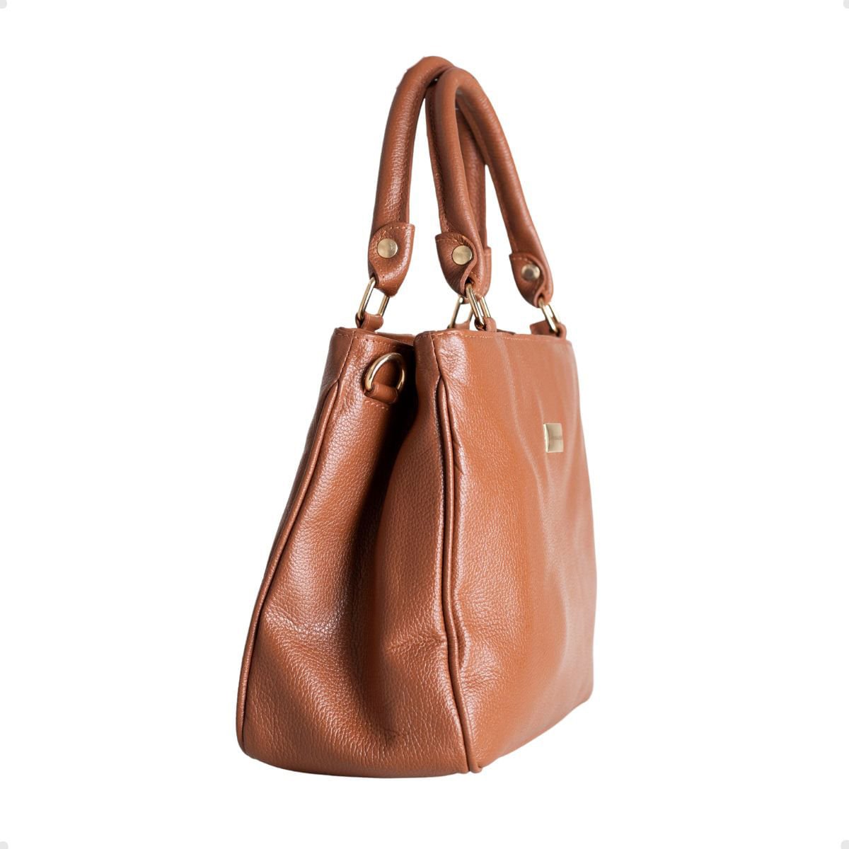 Bolsa Feminina Tiracolo Dayane Magalhães Marrom 3