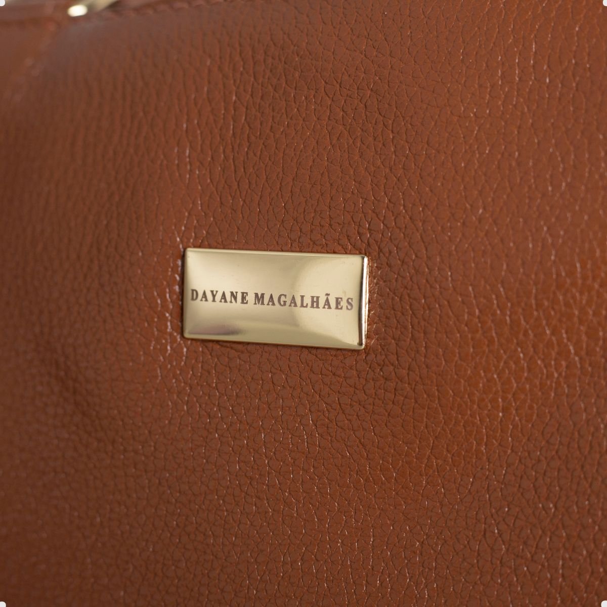 Bolsa Feminina Tiracolo Dayane Magalhães Marrom 4