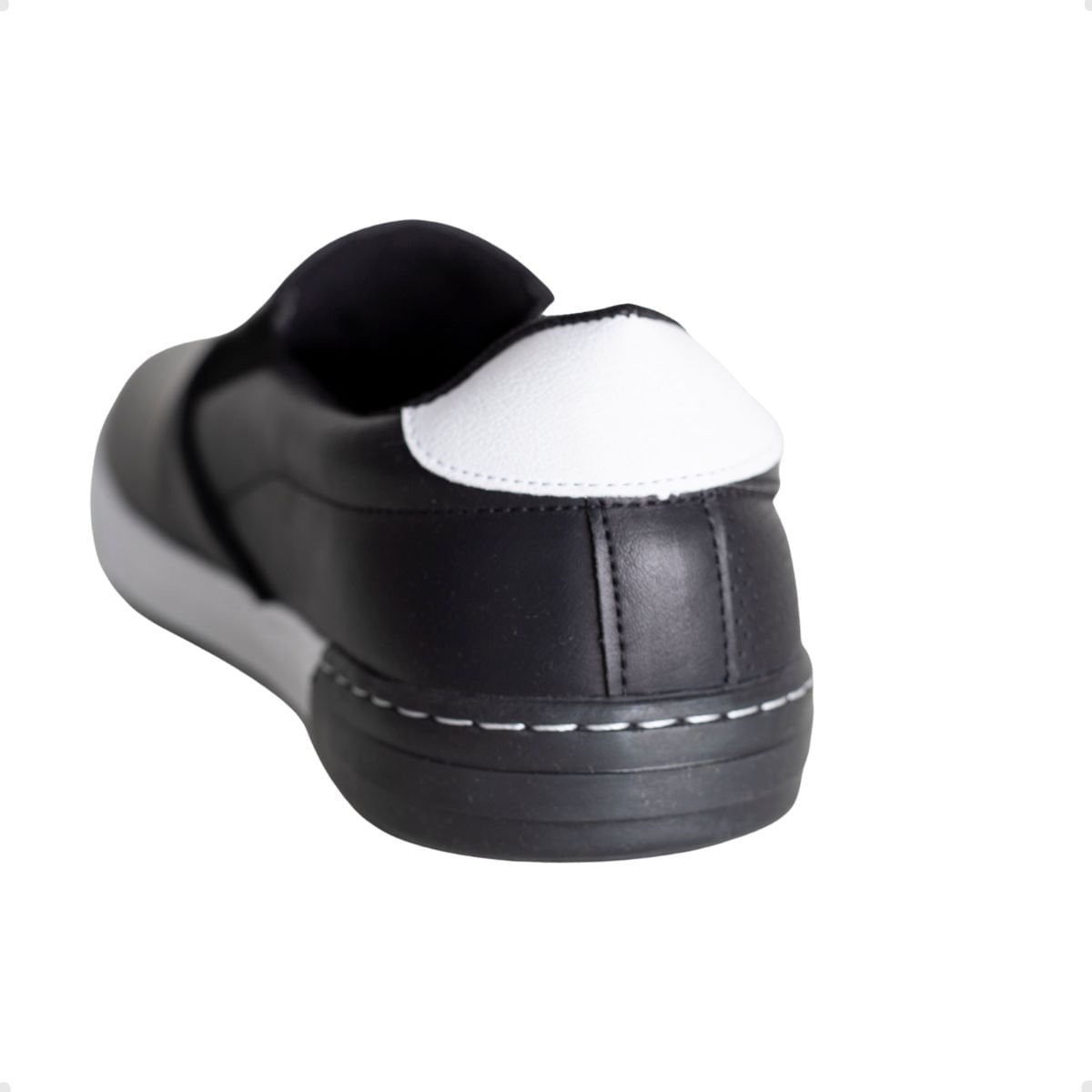 Sapatênis Masculino Slip On Enzo Ribeiro Preto Preto 4