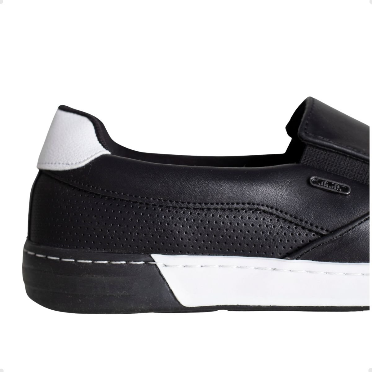 Sapatênis Masculino Slip On Enzo Ribeiro Preto Preto 5