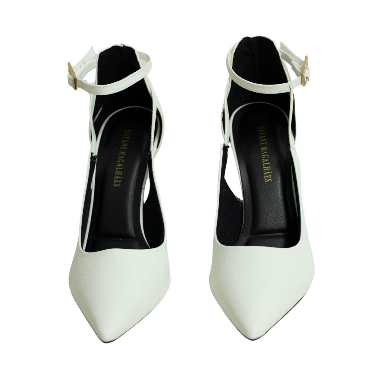 Scarpin Recorte Obsession Branco Branco 3