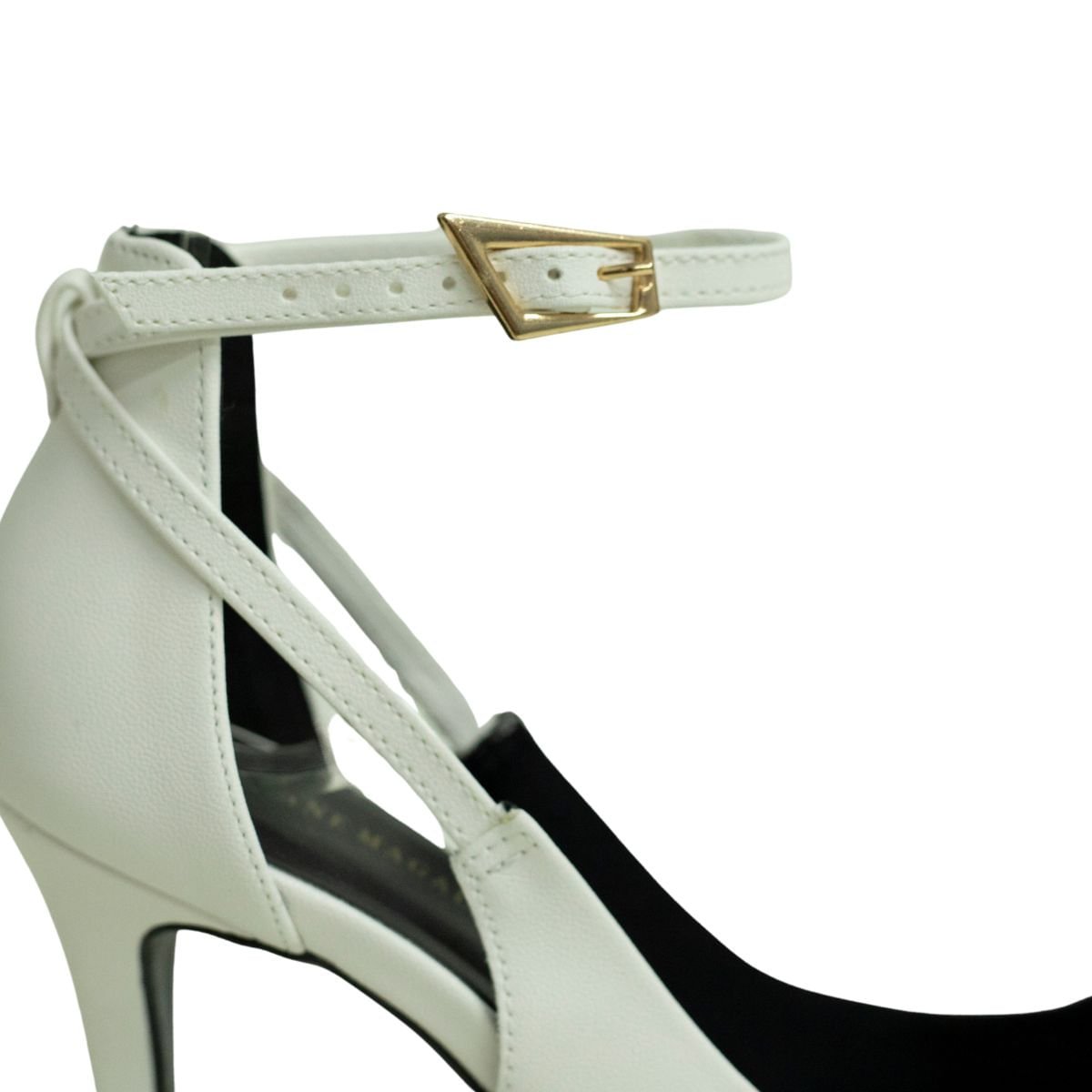 Scarpin Recorte Obsession Branco Branco 4