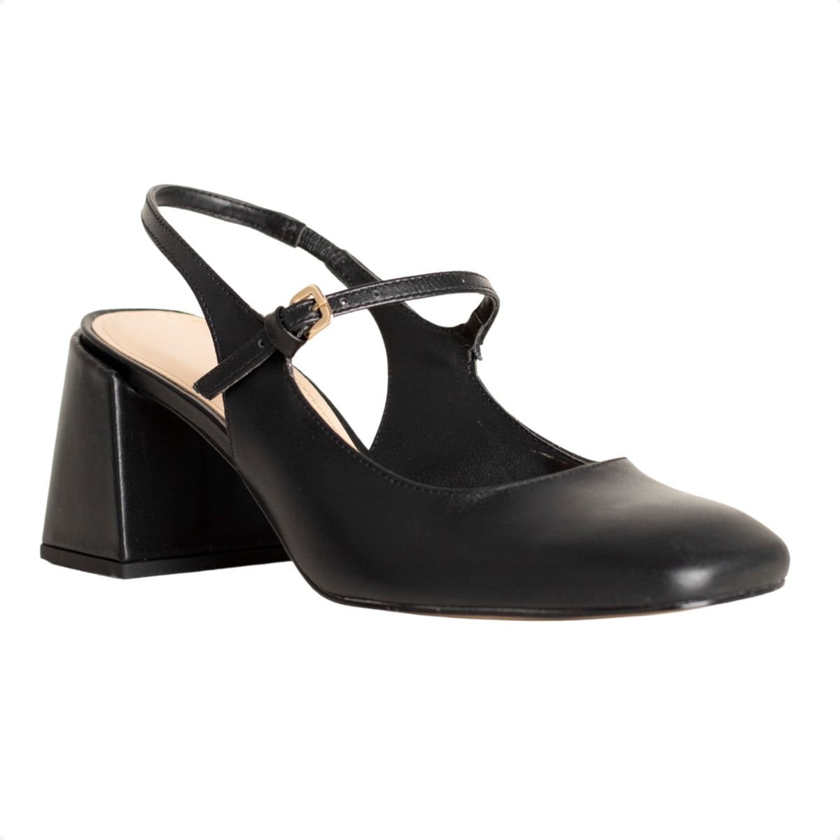 Sapato Slingback Boneca Preto Dm Preto 2