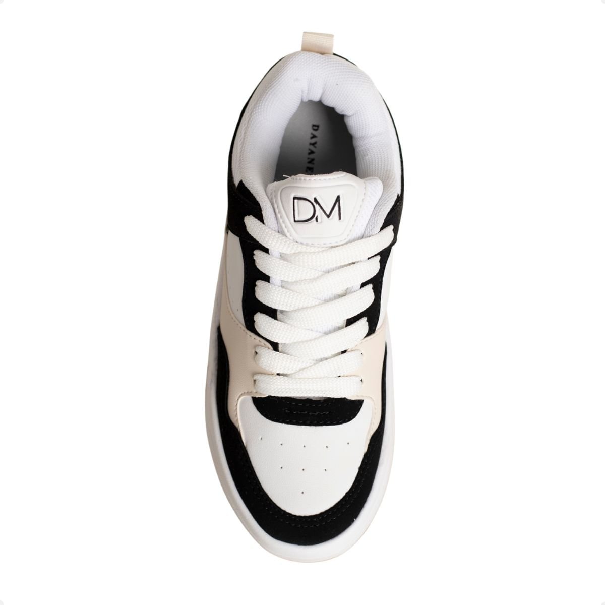Tênis Dm Urban Bold Preto Branco/Preto 6