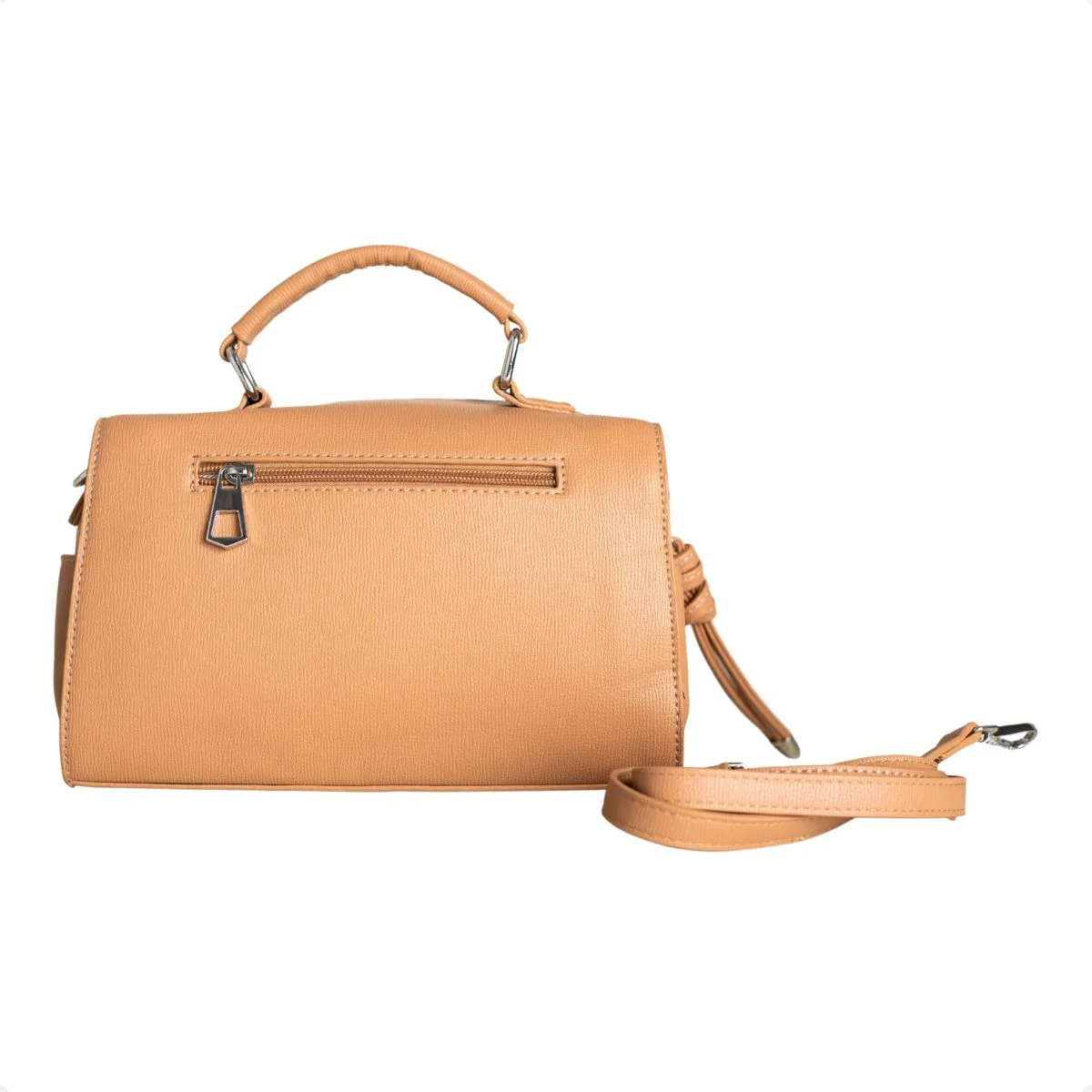 Bolsa Caramelo Com Alça De Mão Dm Obsession Capuccino 5