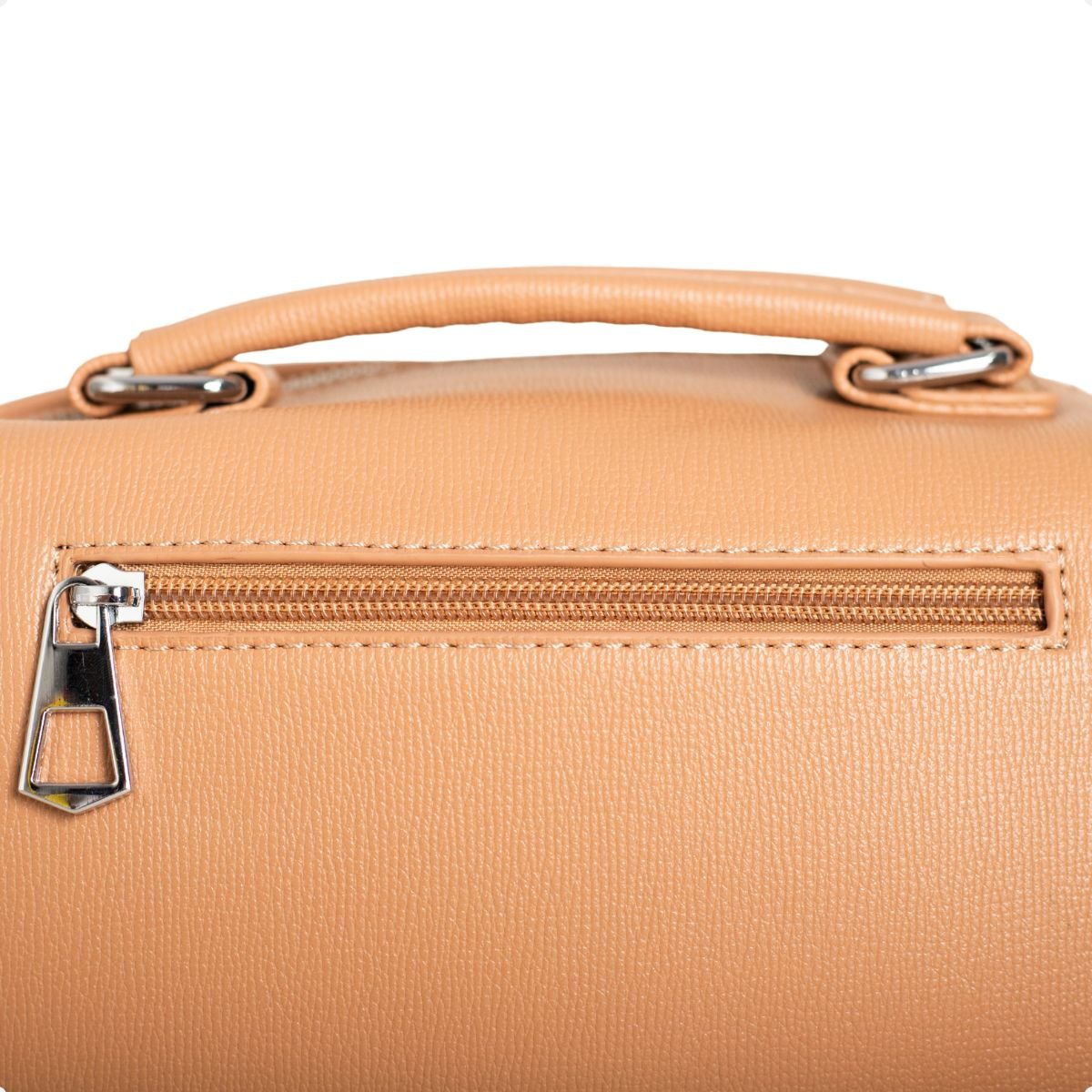 Bolsa Caramelo Com Alça De Mão Dm Obsession Capuccino 7