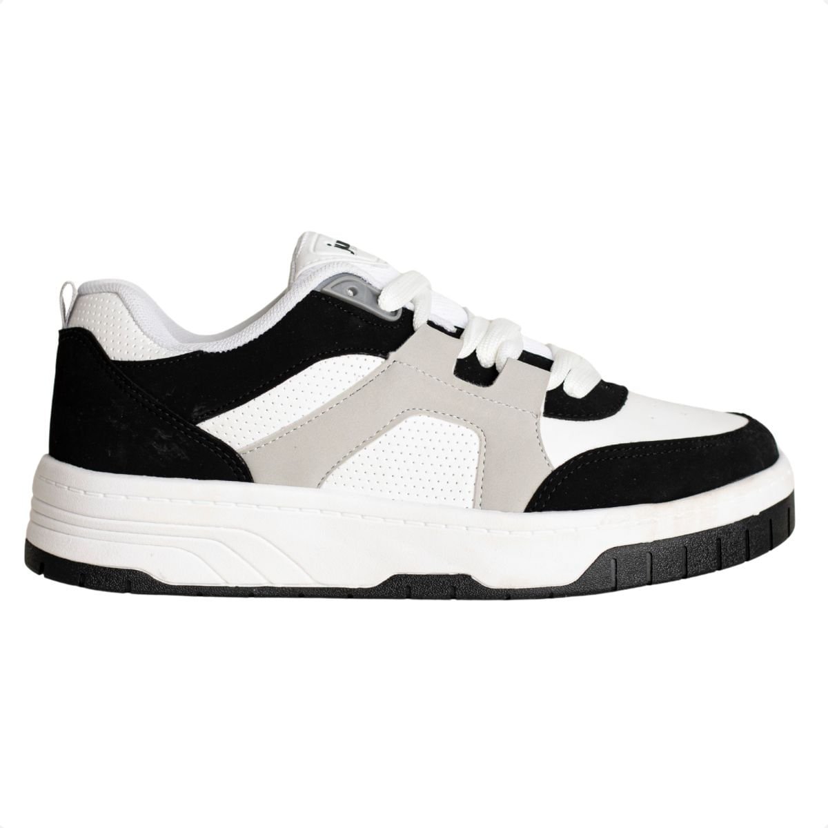 Tênis Jump Strike Preto E Branco Branco/Preto 1