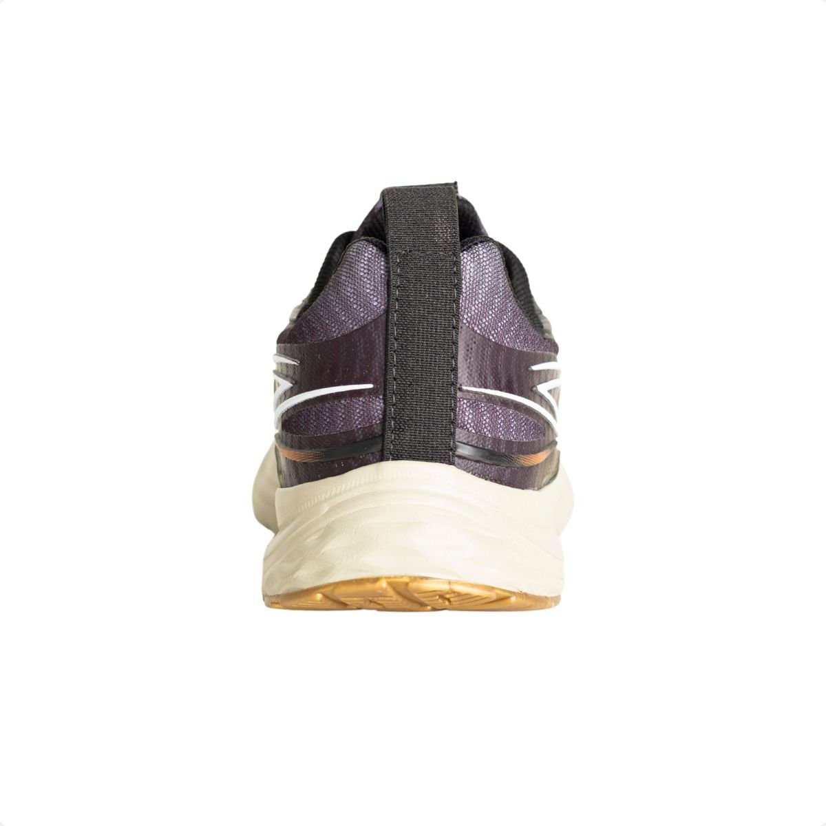 Tênis Jump Running Wave Preto Preto/Dourado 4