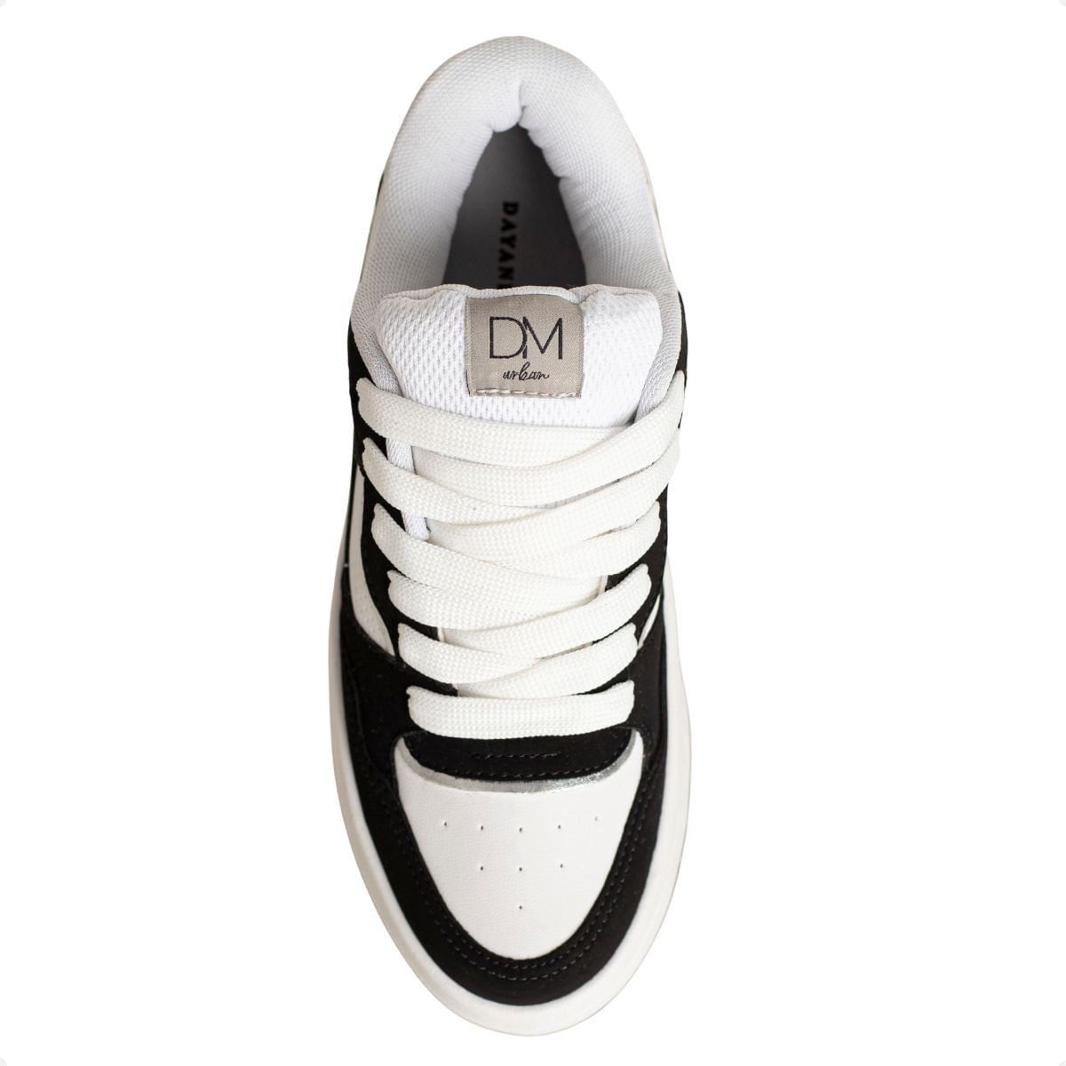 Tênis Dm Preto & Branco Preto/Branco 6