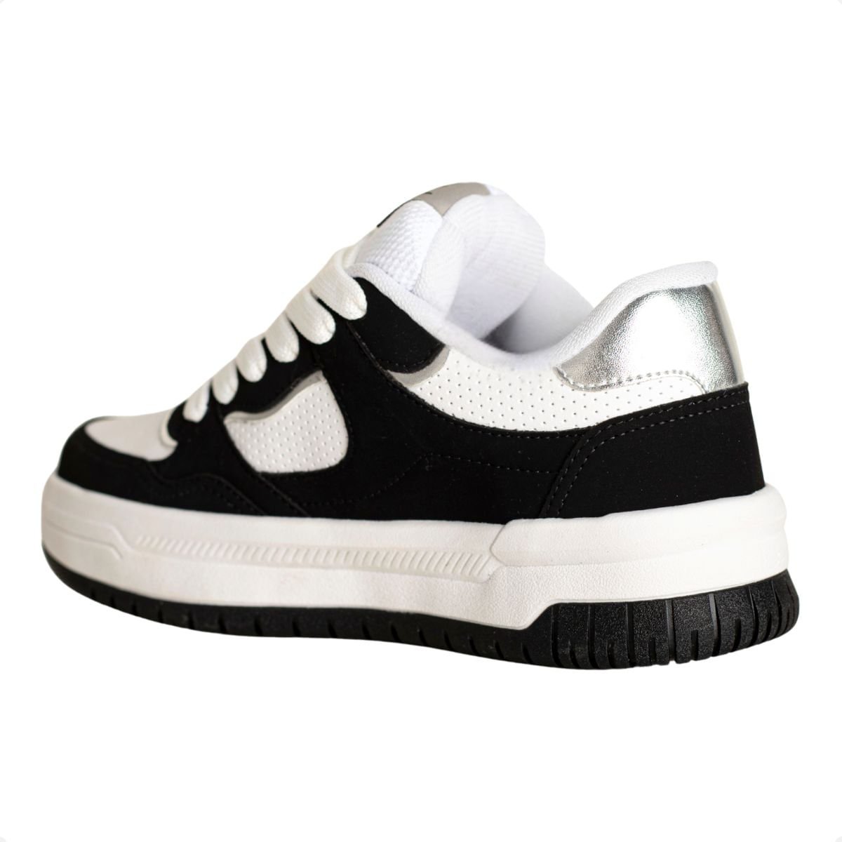 Tênis Dm Preto & Branco Preto/Branco 5