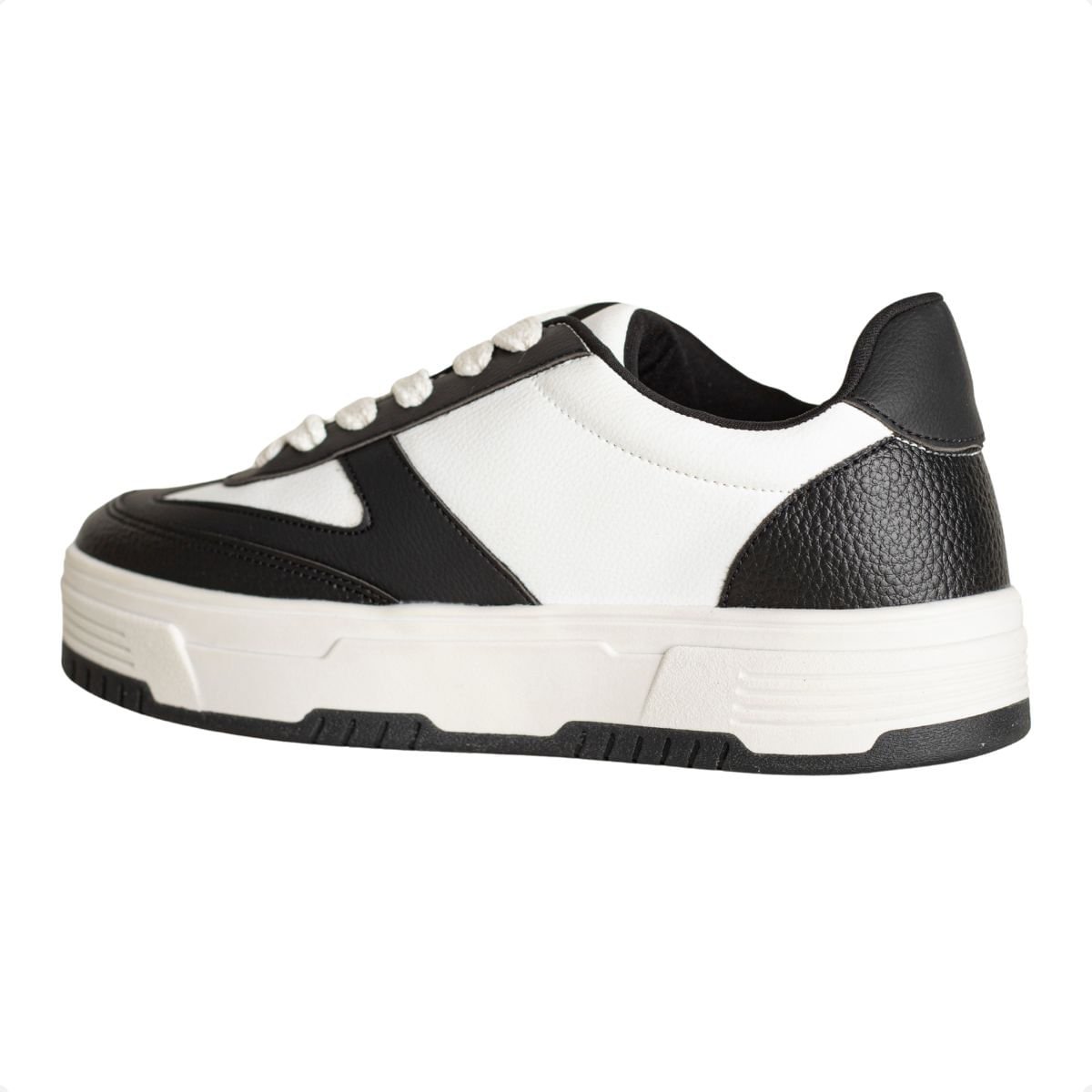 Tênis Feminino Lízis Urban Bold Preto E Branco Branco/Preto 5
