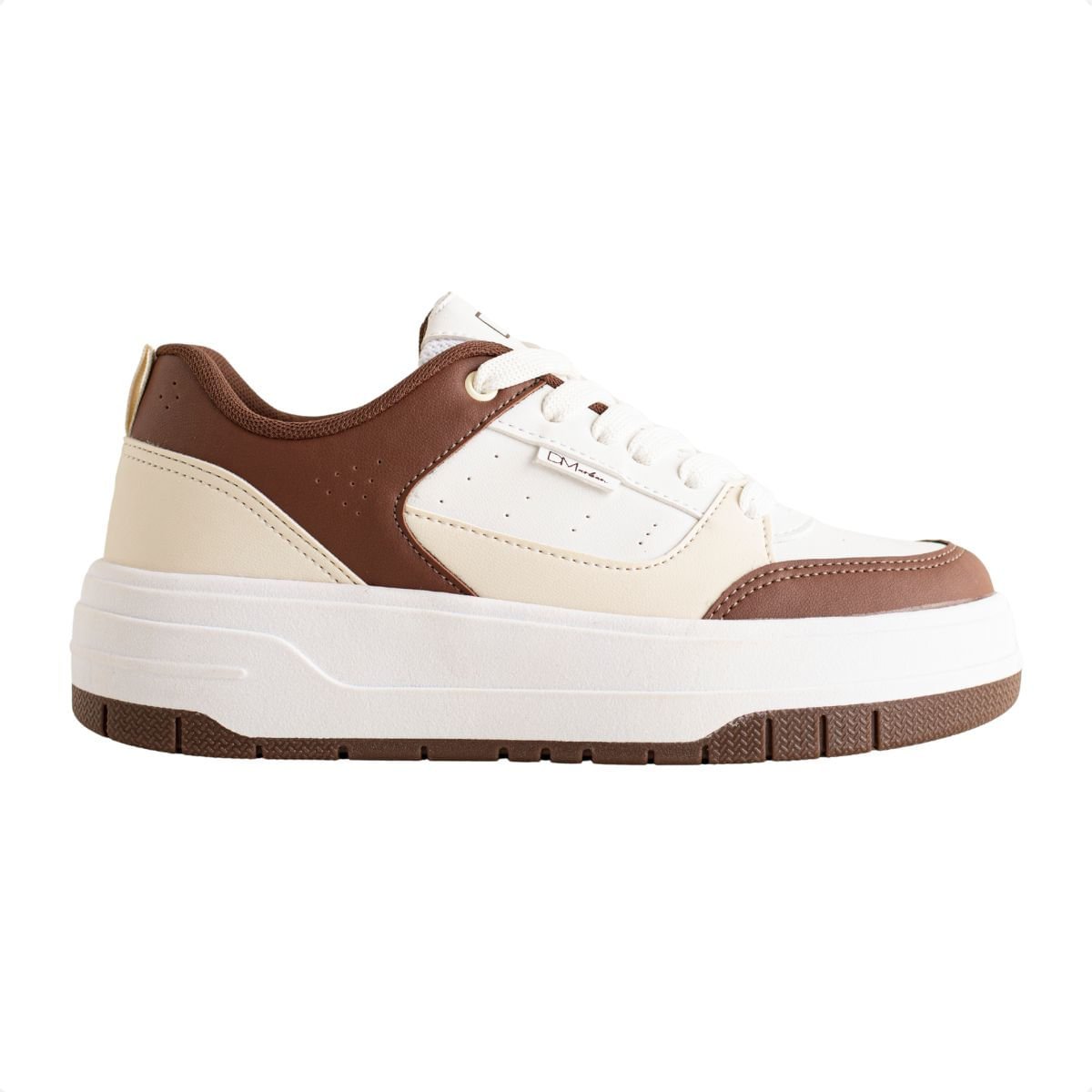 Tênis Dm Marrom & Creme