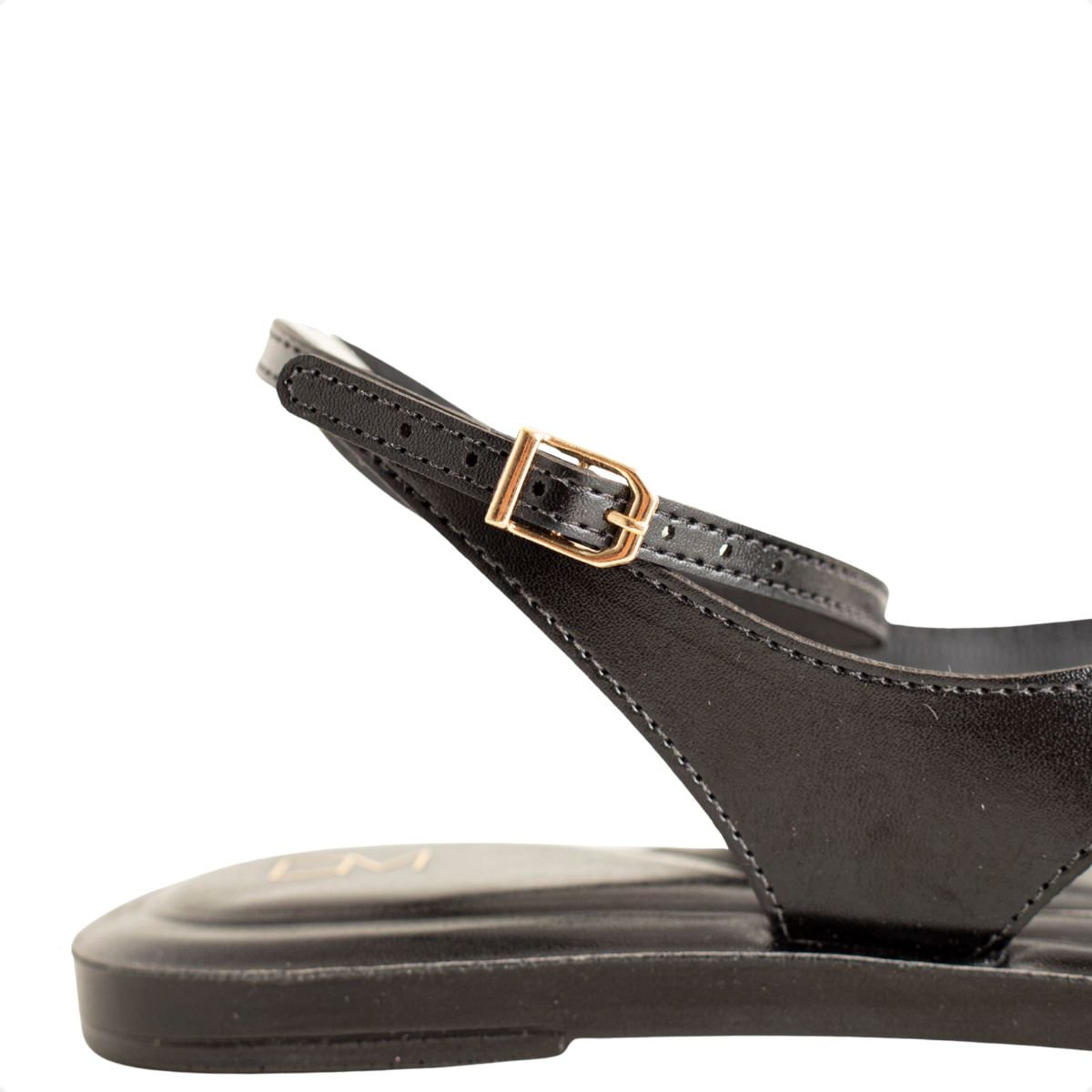 Rasteira Minimal Preta Dm Preto 3