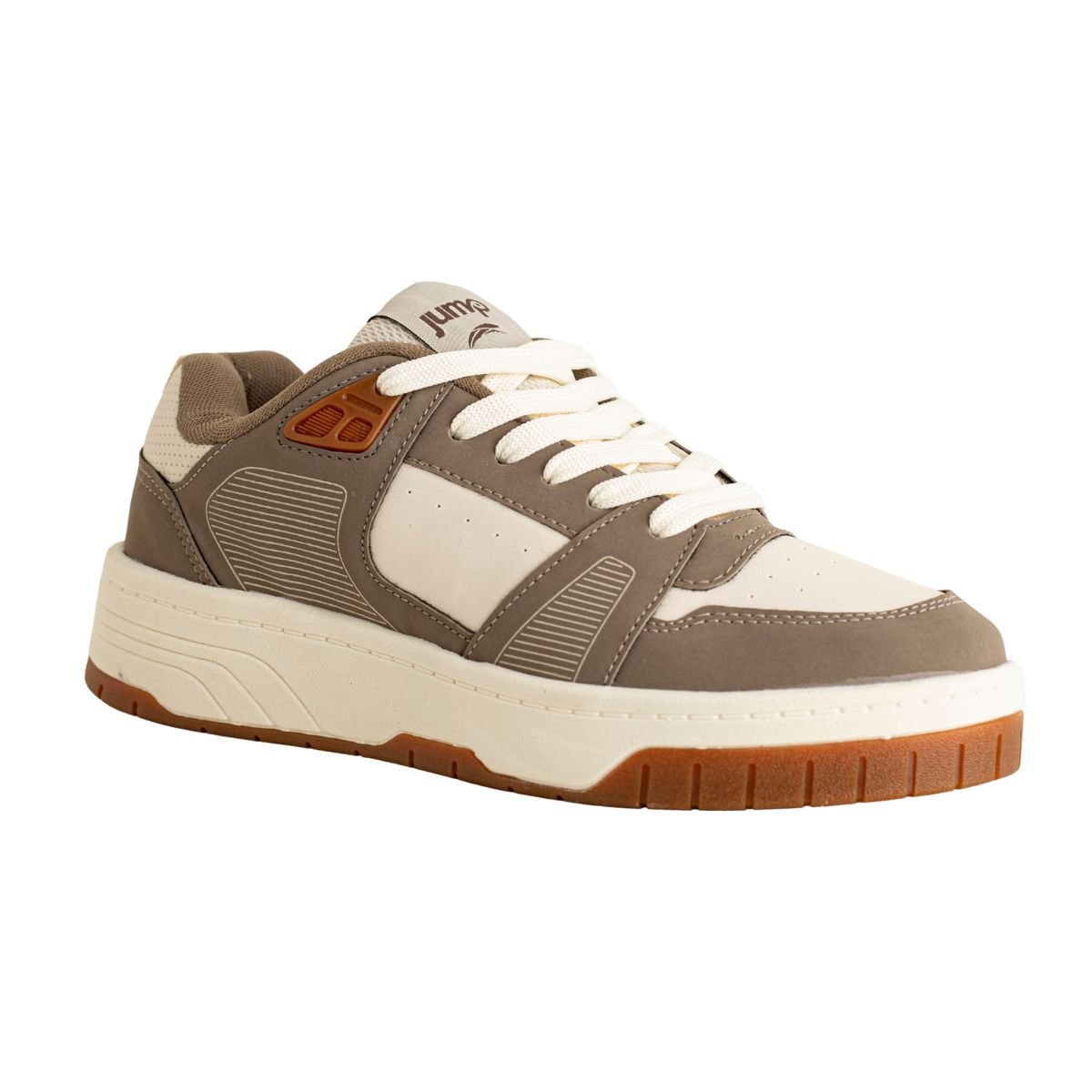 Tênis Jump Marrom Bege/Marrom 2