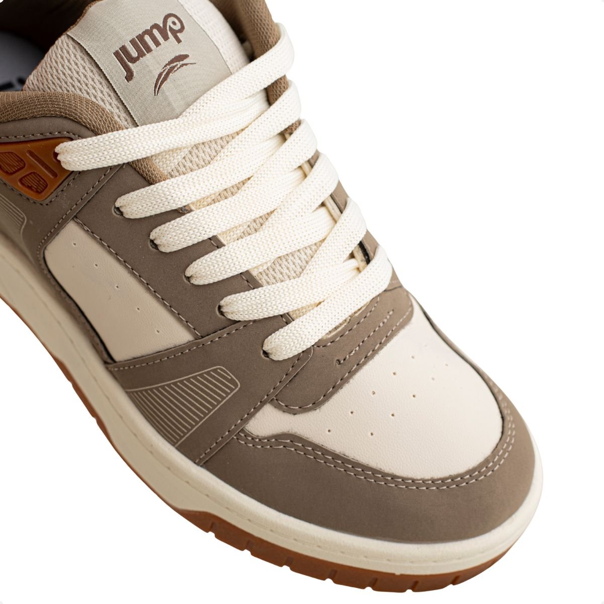 Tênis Jump Marrom Bege/Marrom 3