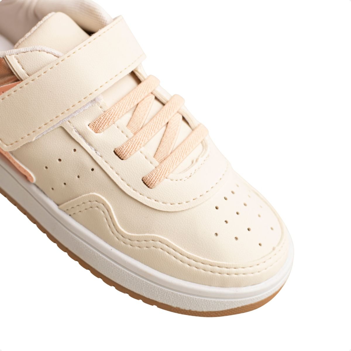 Tênis Jump Kids Sweet Shine Bege 3