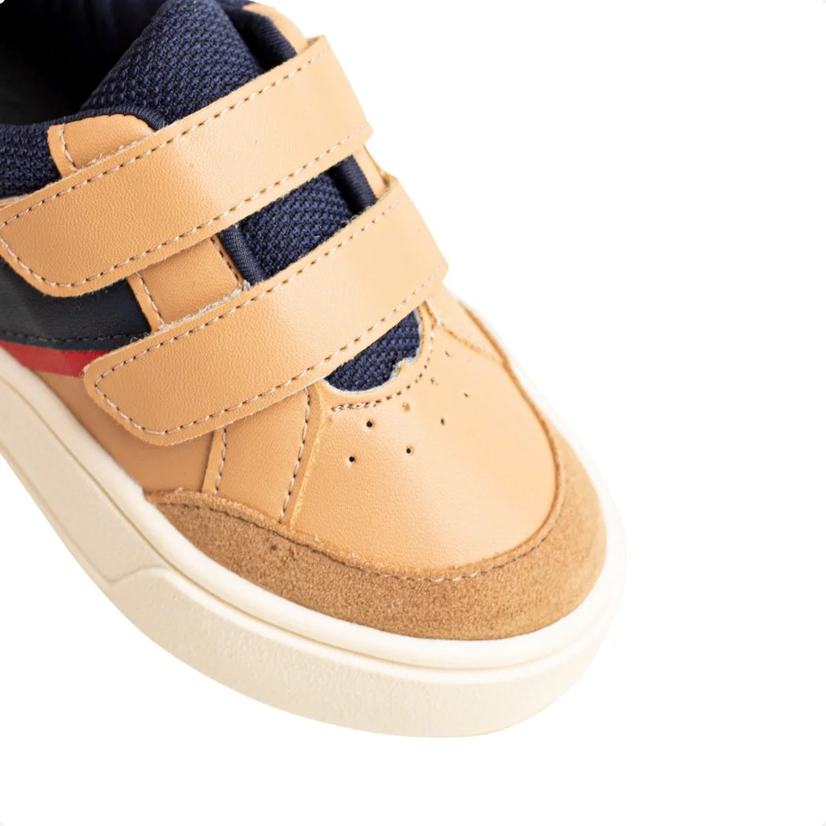 Tênis Jump Kids Baby Easy Bege/Marinho 3