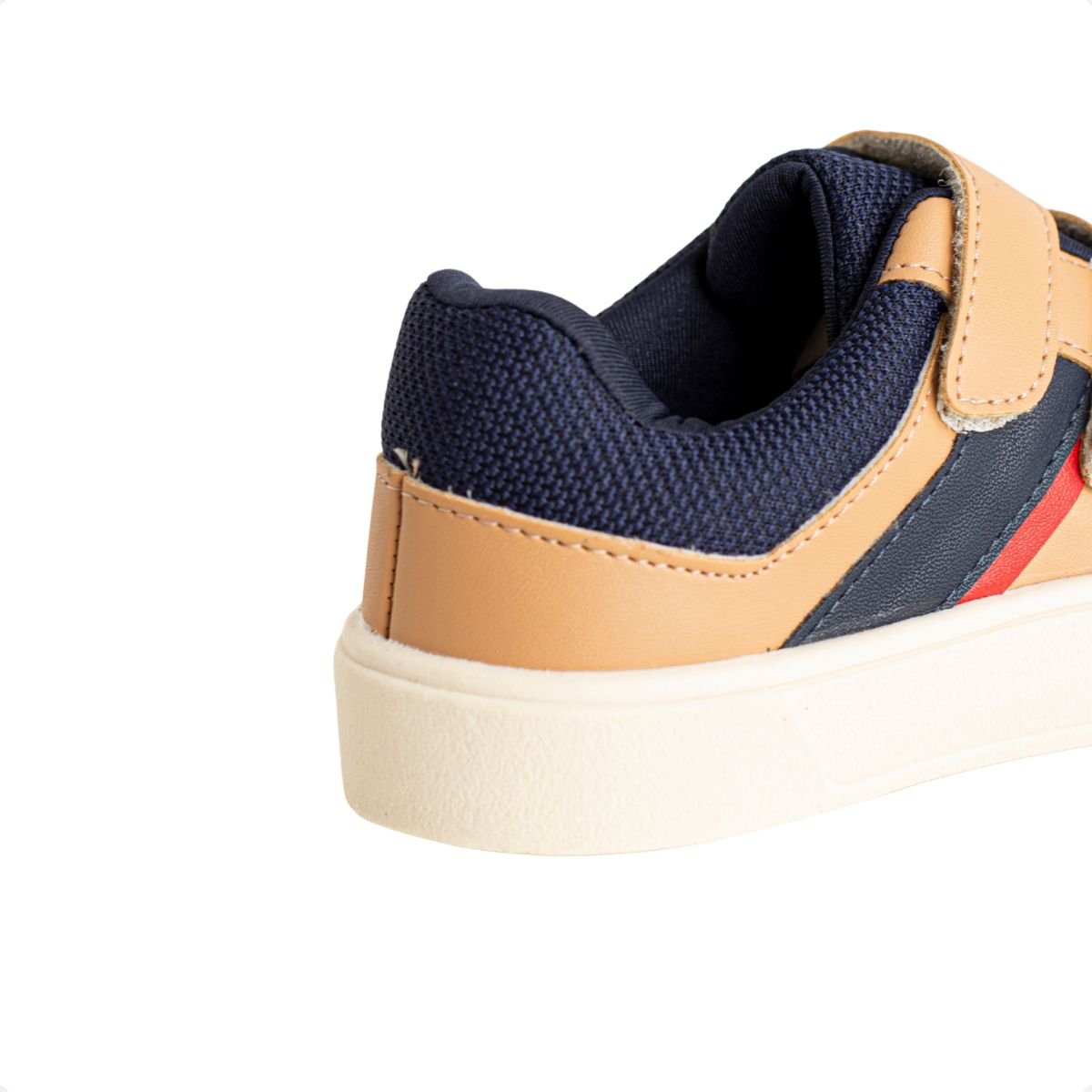 Tênis Jump Kids Baby Easy Bege/Azul Marinho 7