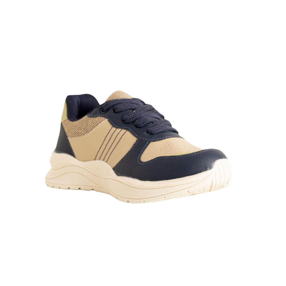 Tênis Jump Kids Active Run Taupe/Marinho 2