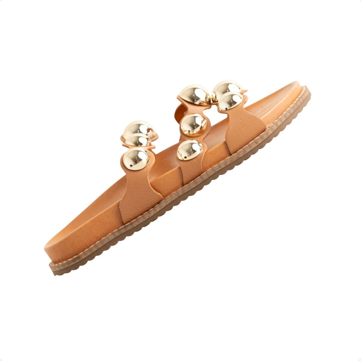 Rasteira Papete Dm Solare Caramelo Caramelo 7