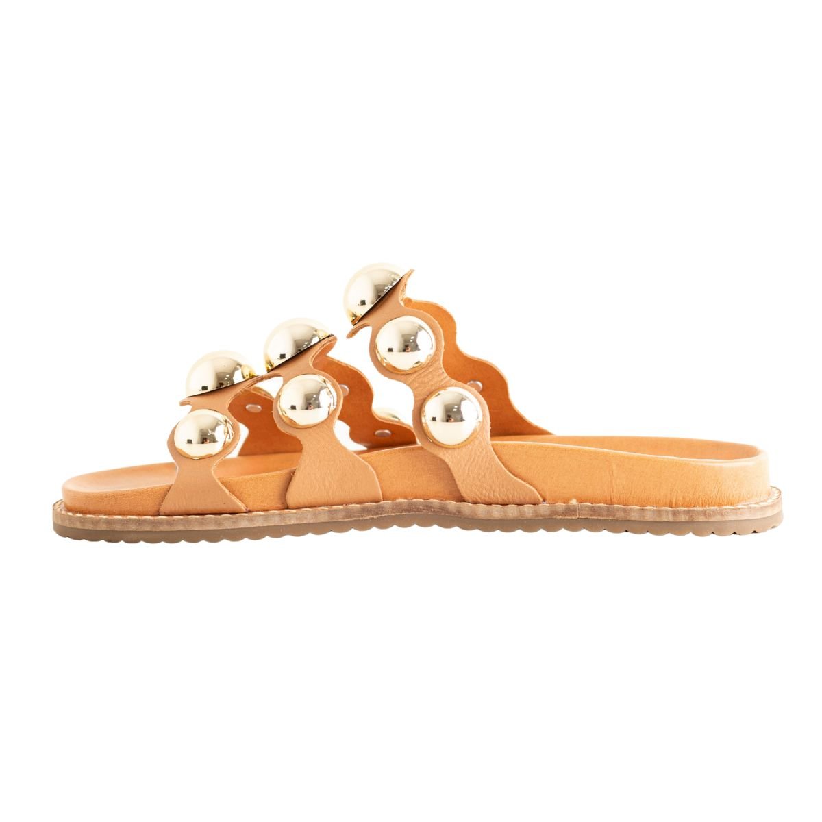 Rasteira Papete Dm Solare Caramelo Caramelo 5