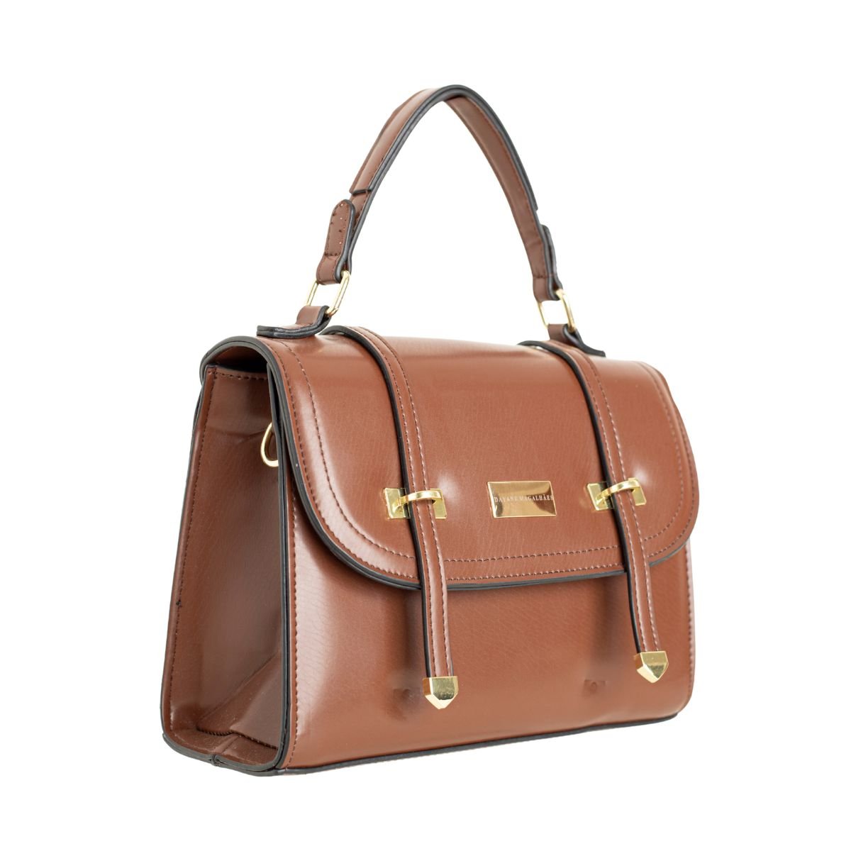 Bolsa Estruturada Marrom Dm Marrom 2