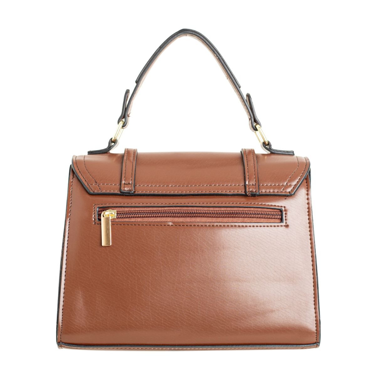 Bolsa Estruturada Marrom Dm Marrom 5