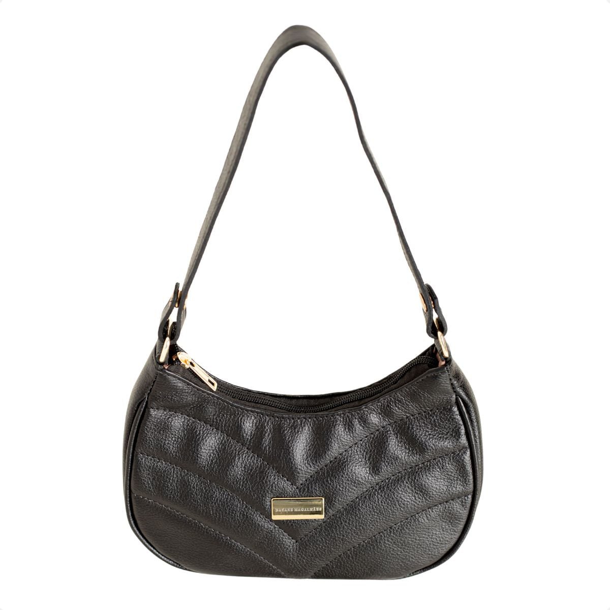 Bolsa Shoulder Matelassê Preta Dm