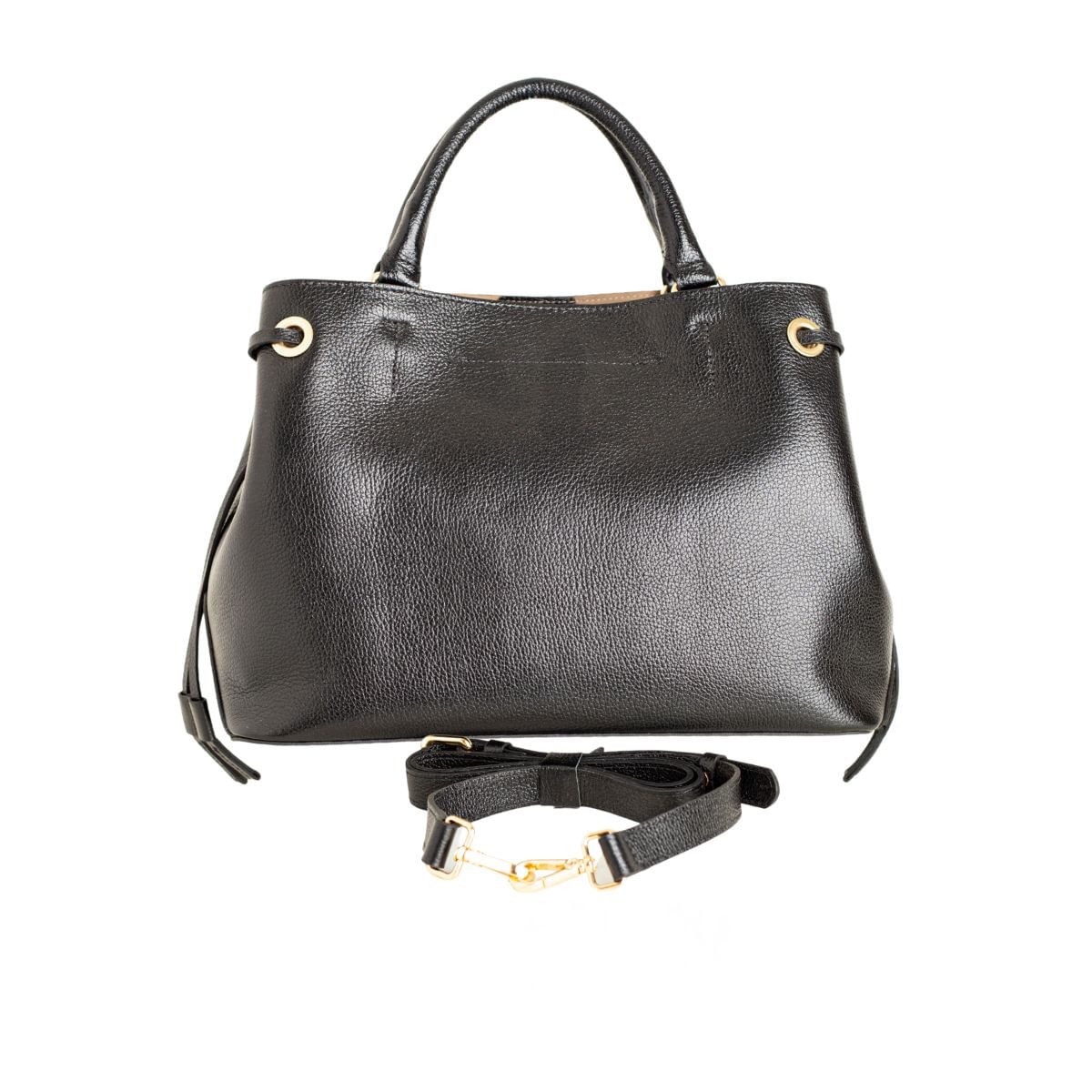 Bolsa Hobo Preta Dm Preto 5