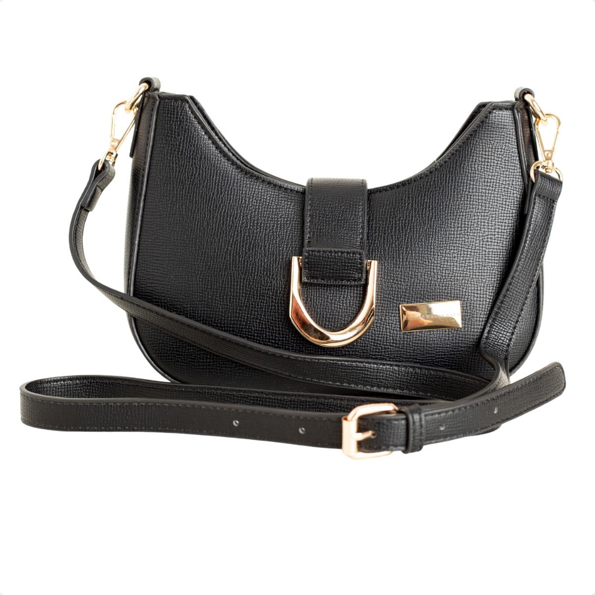 Bolsa Shoulder Preta Dm Preto 6