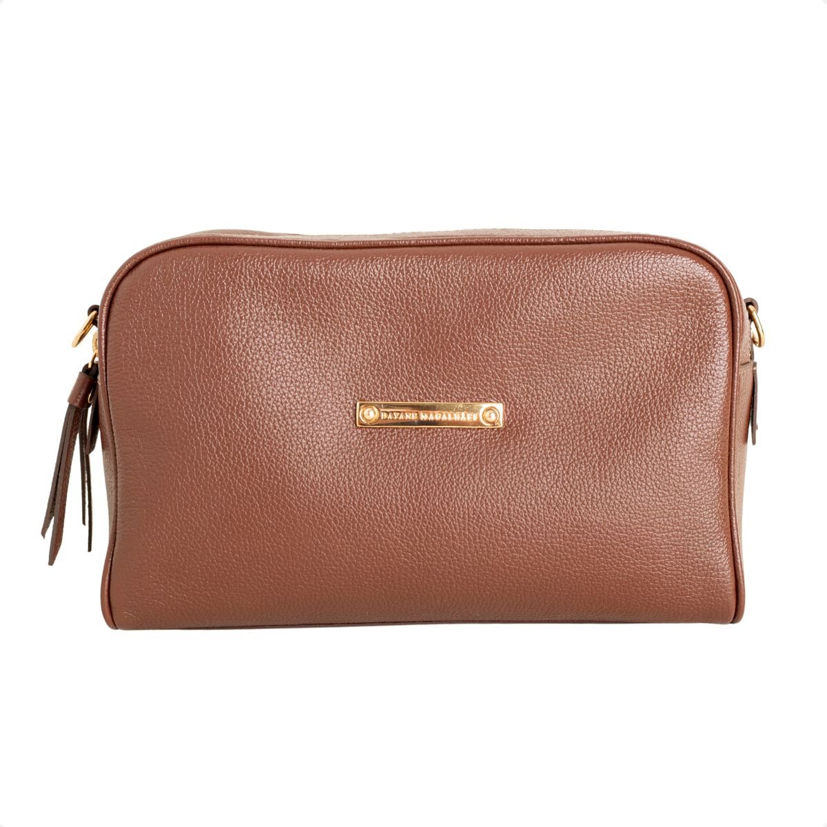 Bolsa Tiracolo Minimal Marrom Dm