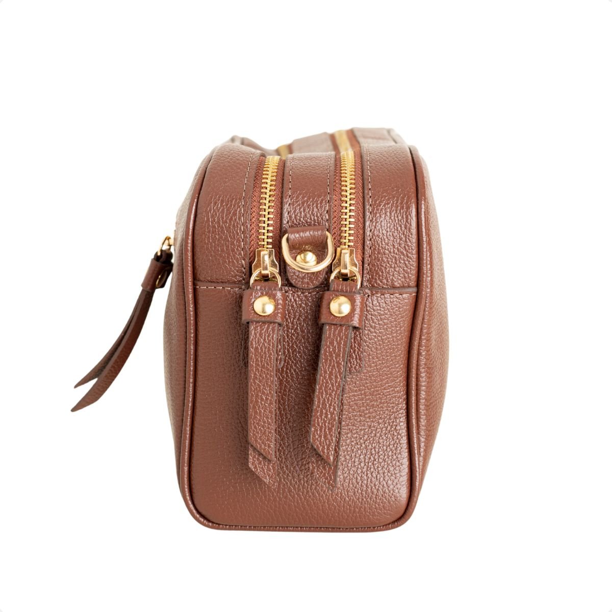 Bolsa Tiracolo Minimal Marrom Dm Marrom 4